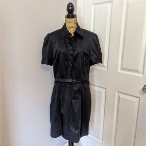 Black suit dress